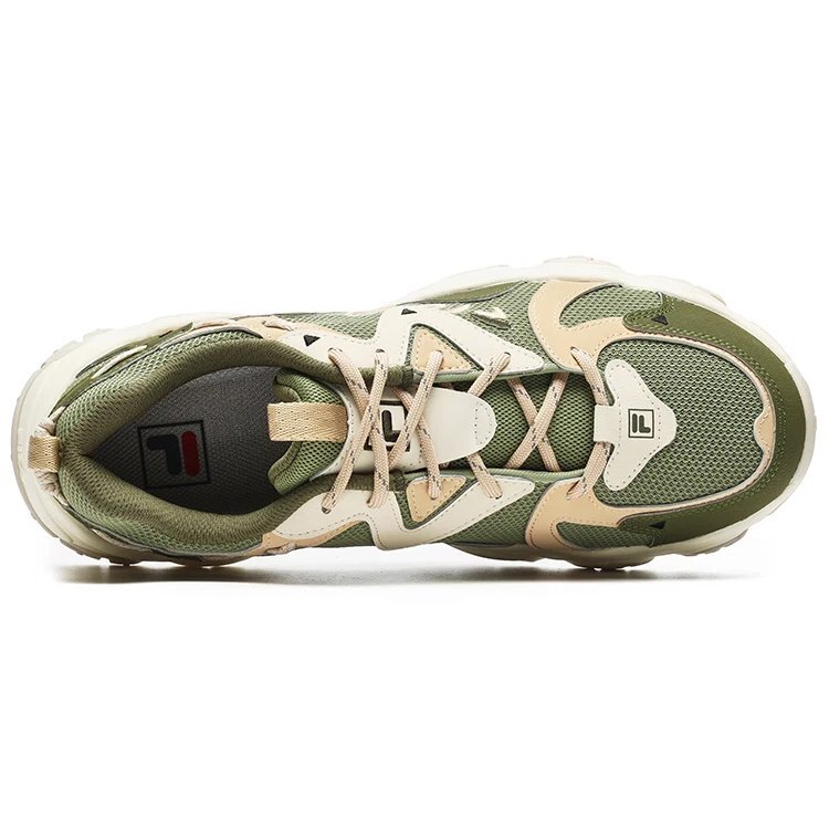Fluid 4 Sneakers "Green White"