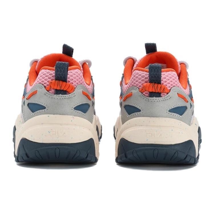 Fluid 4 Sneakers "Grey Cream Red"