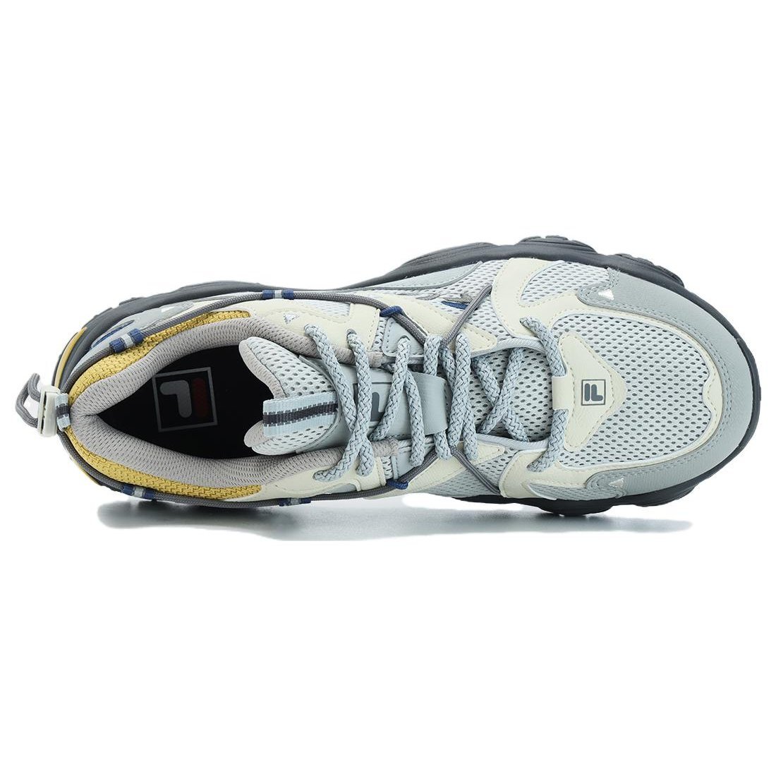 Fluid 4 Sneakers "Grey White Yellow"