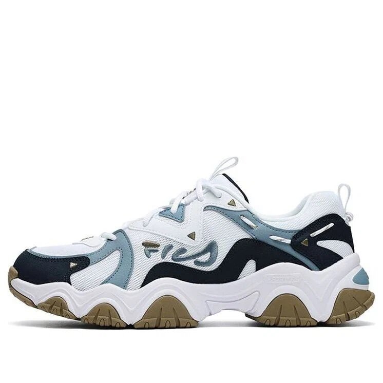 Fluid 4 Sneakers "White Blue"