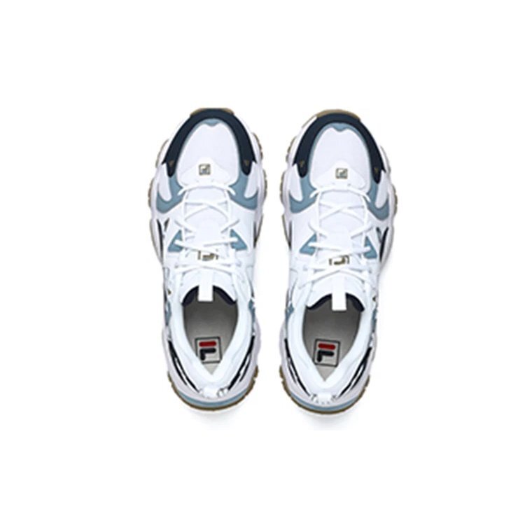 Fluid 4 Sneakers "White Blue"