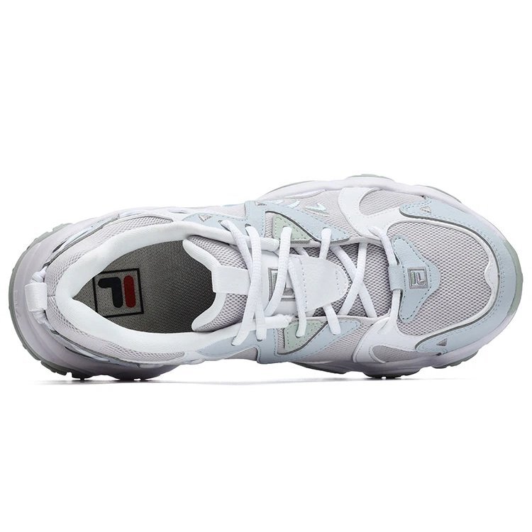 Fluid 4 Sneakers "White Blue Green"