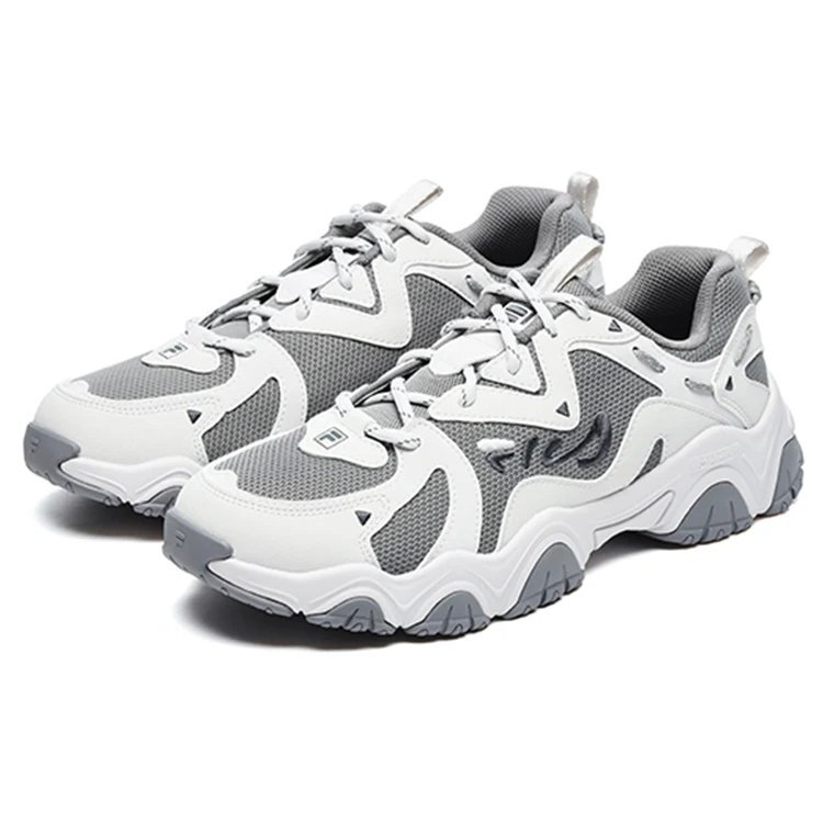 Fluid 4 Sneakers "White Grey"