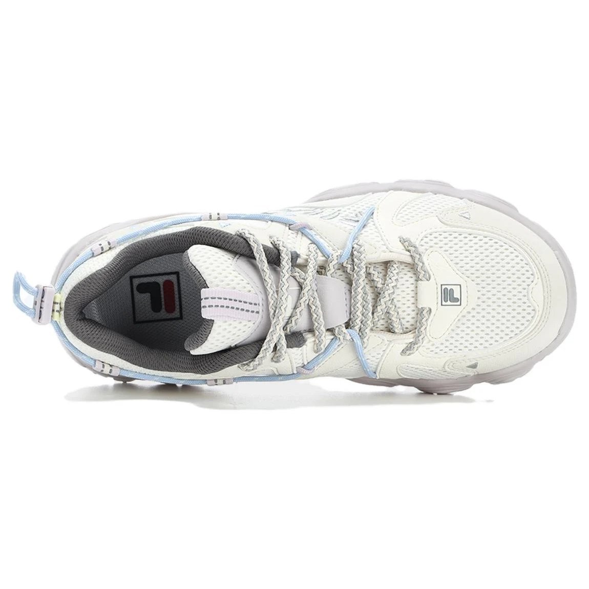 Fluid 4 Sneakers "White Grey"