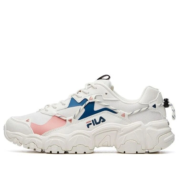 Fluid Low Tops Sports Shoe White Blue