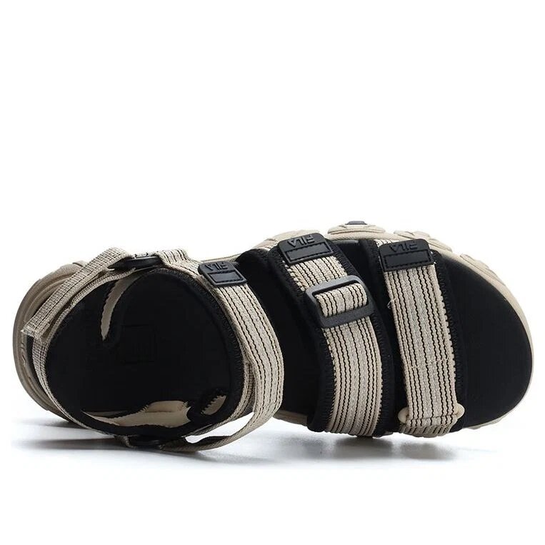 Fluid Sandal "Black Brown"