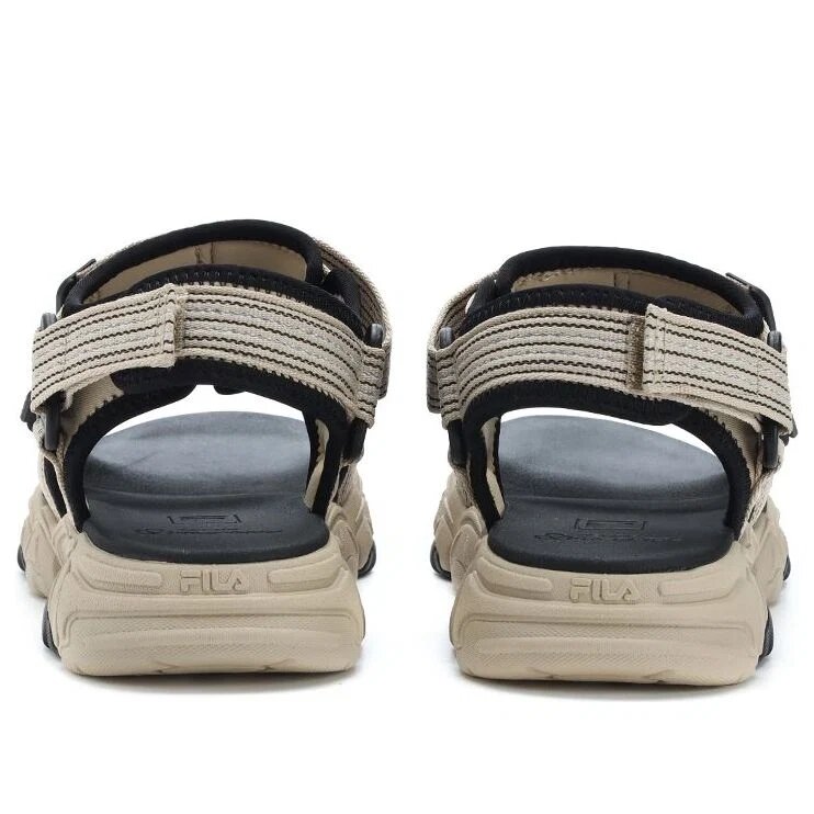 Fluid Sandal "Black Brown"