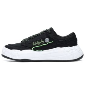 FM-15 x Mihara Canvas Shoes “Black White”