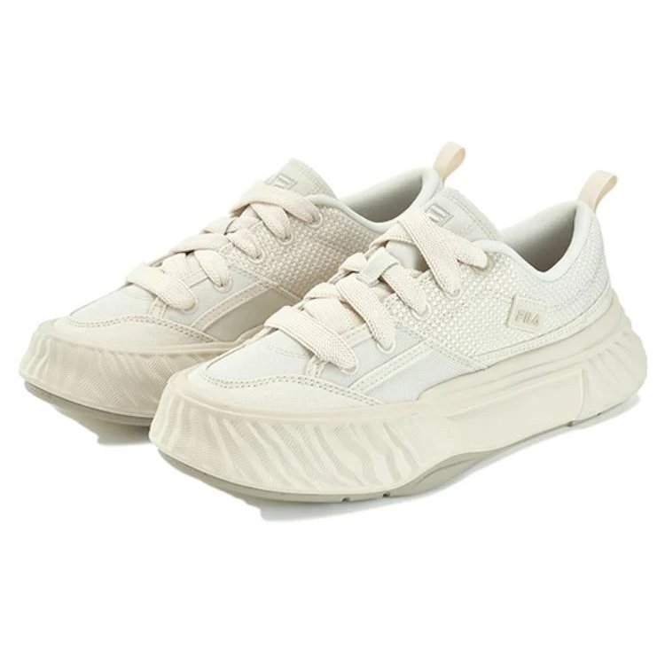 Fosso Vintage Canvas Shoes "White"