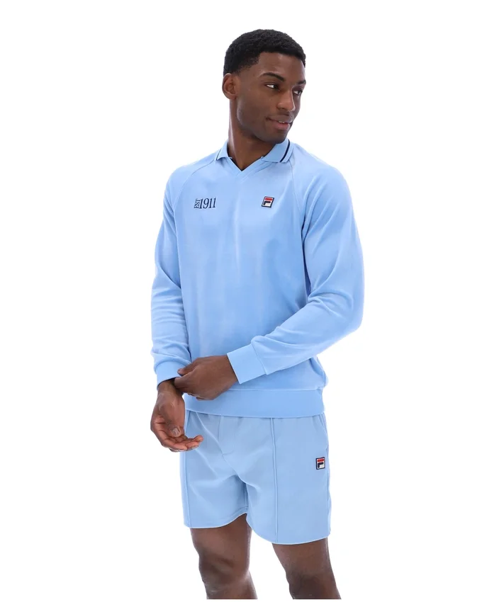 Frozen Fjord Alfredo 1911 Velour Raglan Long-Sleeve Top
