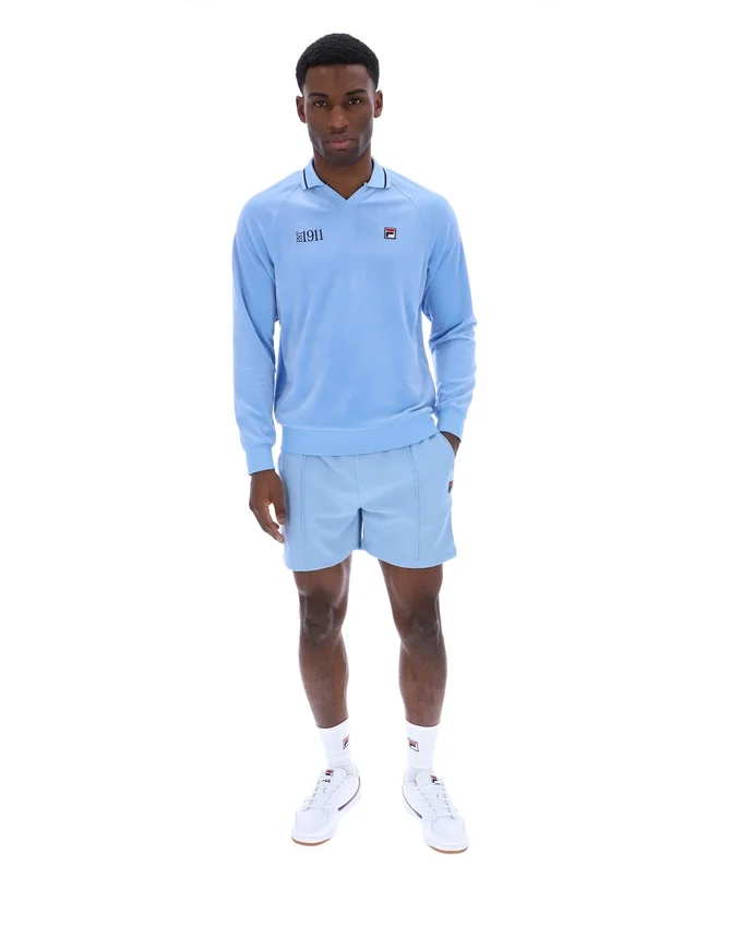 Frozen Fjord Alfredo 1911 Velour Raglan Long-Sleeve Top