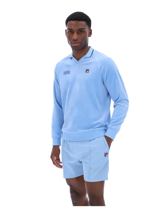 Frozen Fjord Alfredo 1911 Velour Raglan Long-Sleeve Top