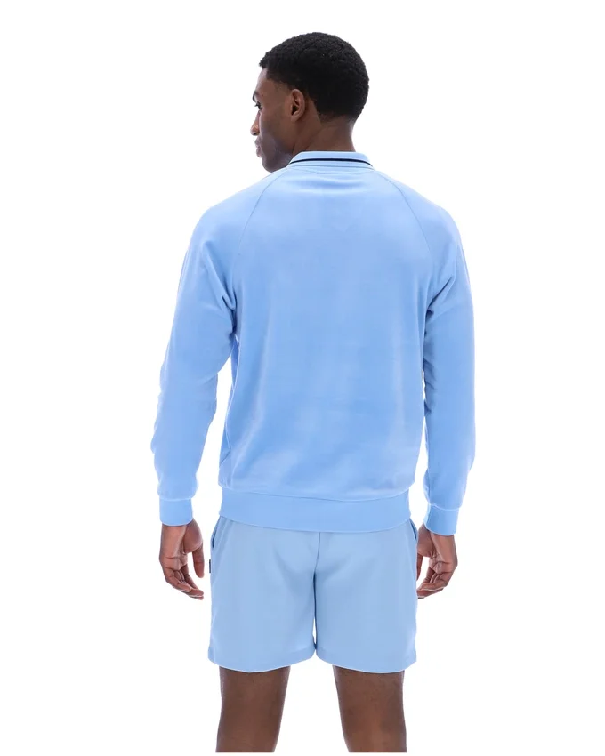 Frozen Fjord Alfredo 1911 Velour Raglan Long-Sleeve Top