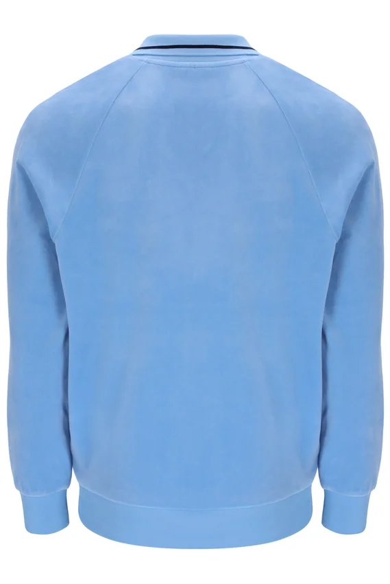 Frozen Fjord Alfredo 1911 Velour Raglan Long-Sleeve Top