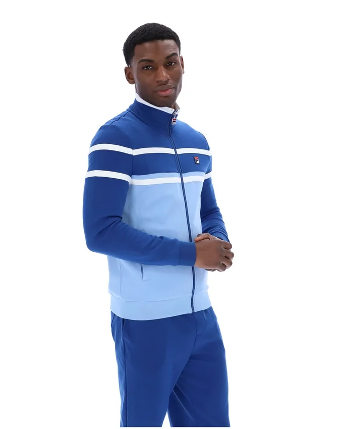 Frozen Fjord Giovanni Contrast Panels Track Top