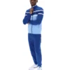 Frozen Fjord Giovanni Contrast Panels Track Top