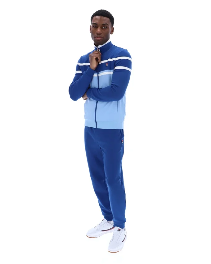 Frozen Fjord Giovanni Contrast Panels Track Top