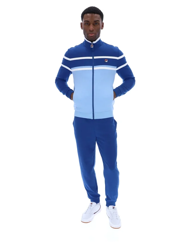 Frozen Fjord Giovanni Contrast Panels Track Top