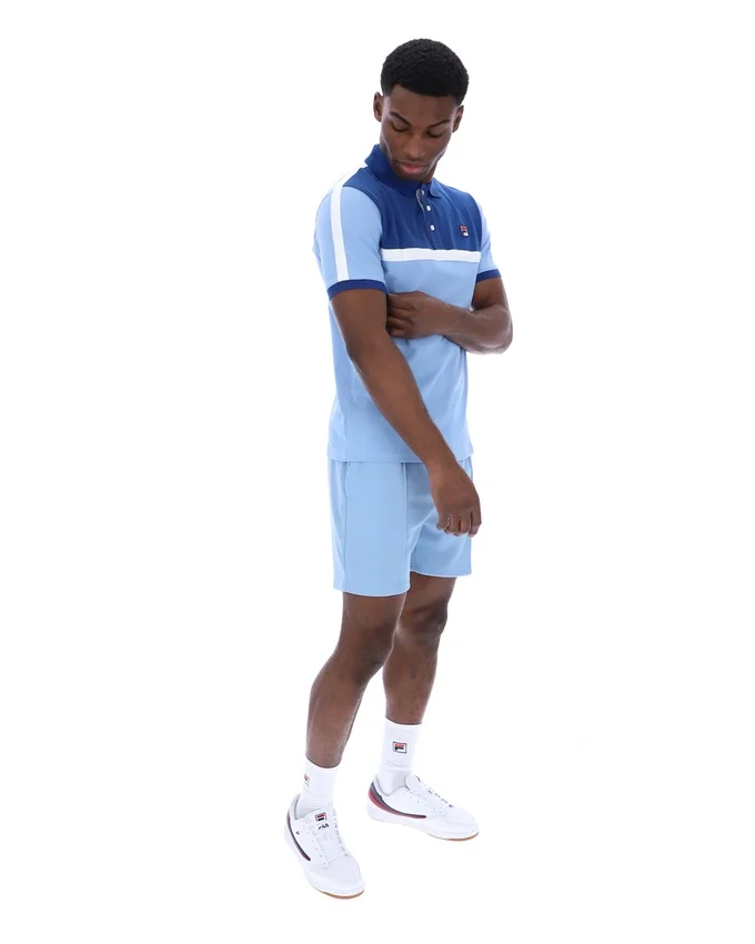 Frozen Fjord Mattia Contrast Panel Polo Shirt