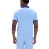 Frozen Fjord Mattia Contrast Panel Polo Shirt