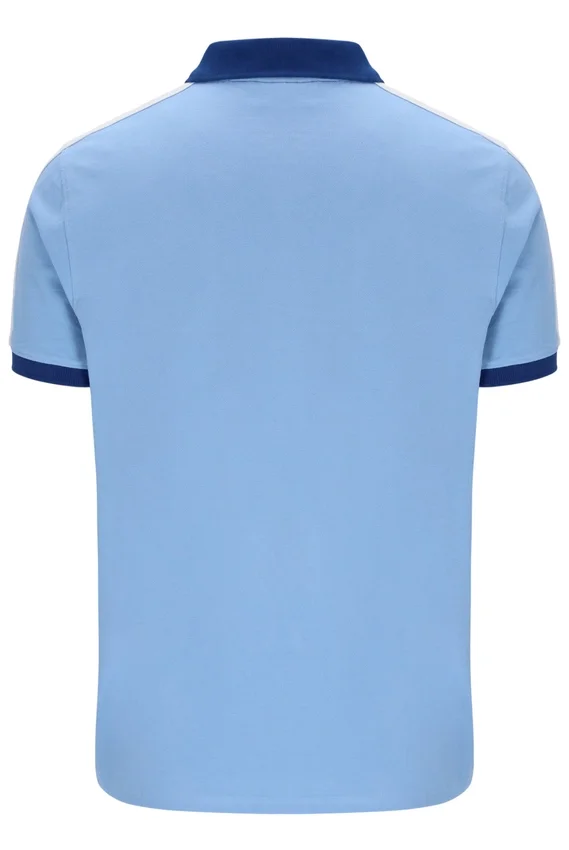 Frozen Fjord Mattia Contrast Panel Polo Shirt