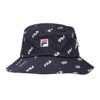 Full Logo Bucket hat "Black"