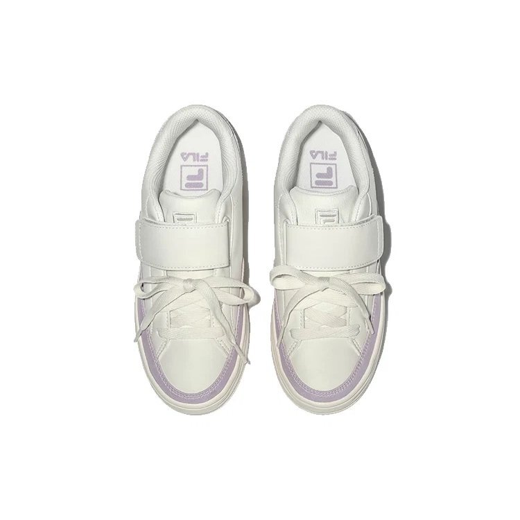 Funky Tennis VC Shoes White/Purple