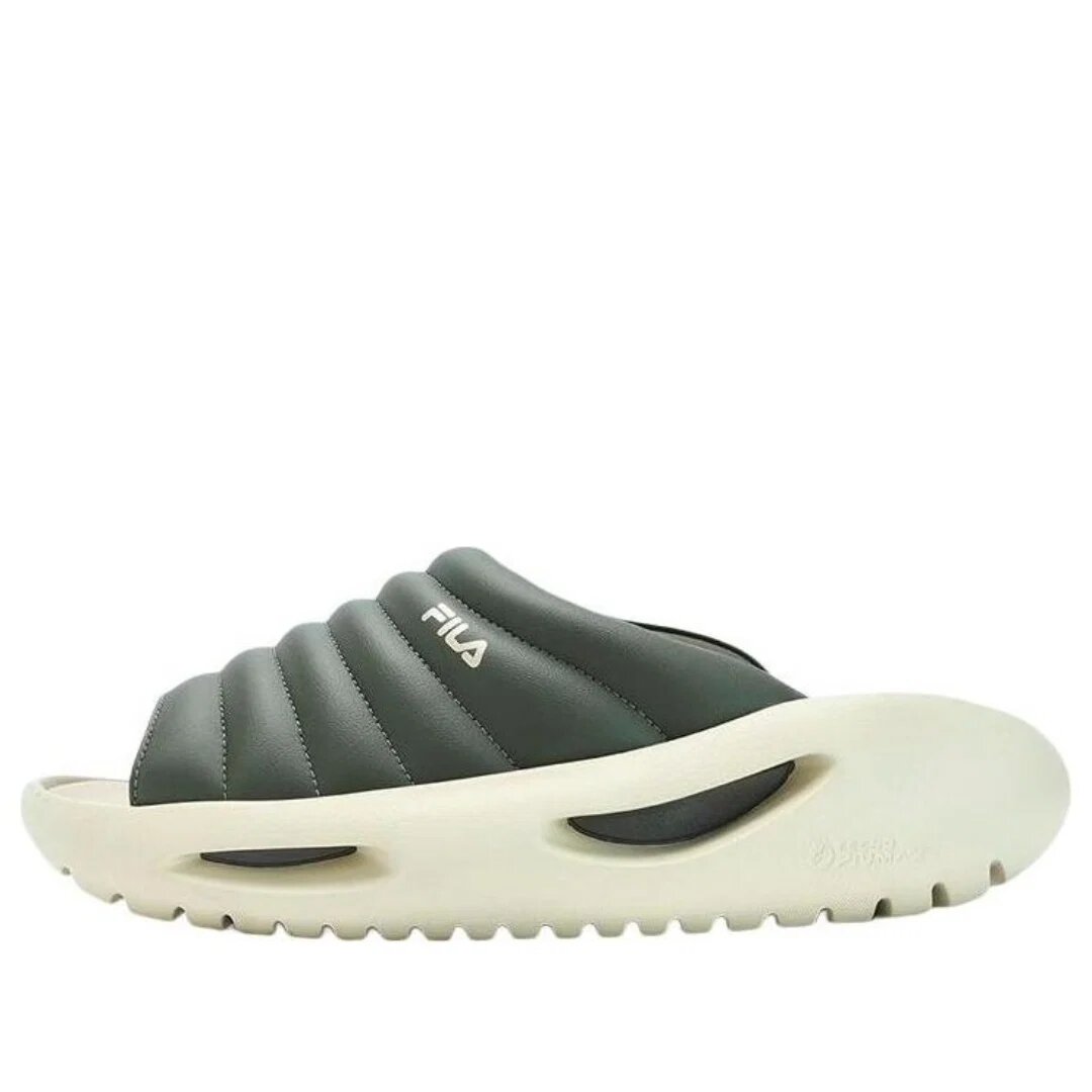 Galaxy Slippers "Green White"