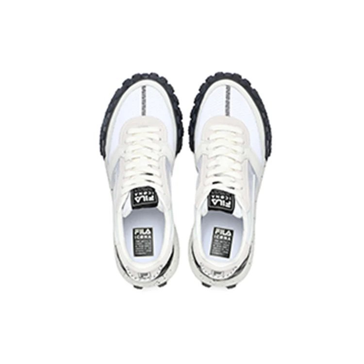 Gara Chunky Sneakers "White Black"