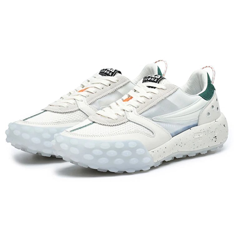 Gara Chunky Sneakers "White Green"