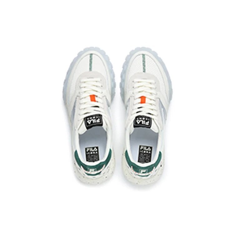 Gara Chunky Sneakers "White Green"