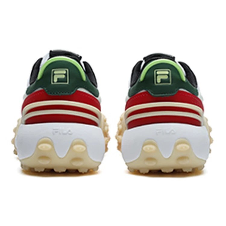 Gara Chunky Sneakers "White Red Green"