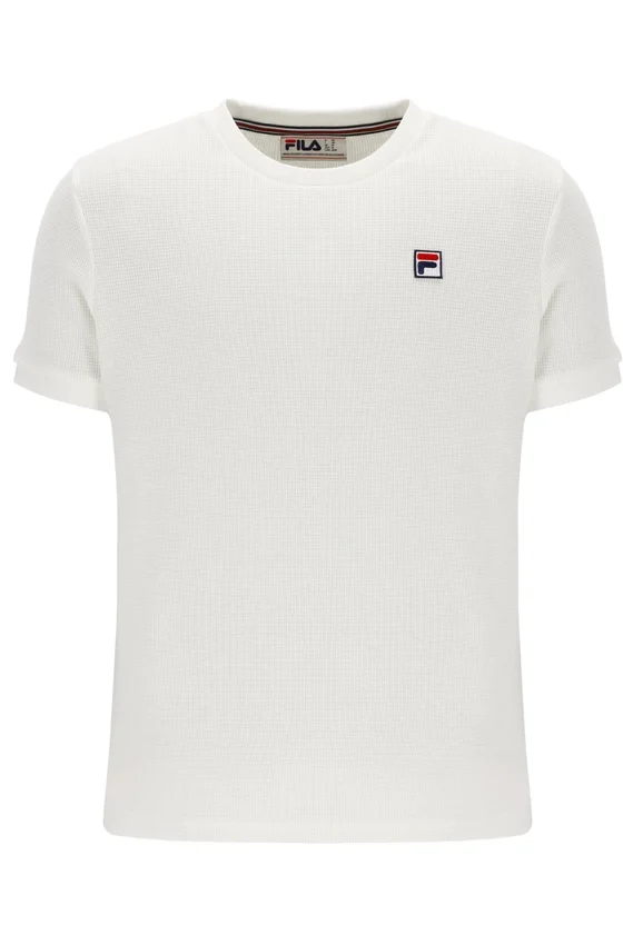 Gardenia Ash Micro Waffle Ringer T-Shirt