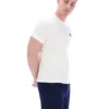 Gardenia Ash Micro Waffle Ringer T-Shirt