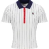 Gardenia Bai Fitted BB1 Pinstripe Polo