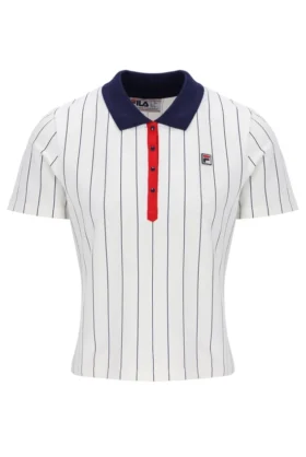 Gardenia Bai Fitted BB1 Pinstripe Polo
