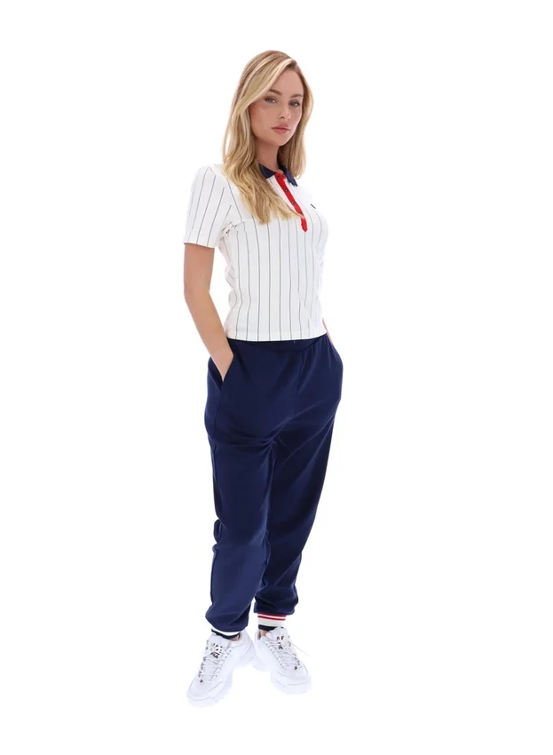 Gardenia Bai Fitted BB1 Pinstripe Polo
