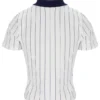 Gardenia Bai Fitted BB1 Pinstripe Polo