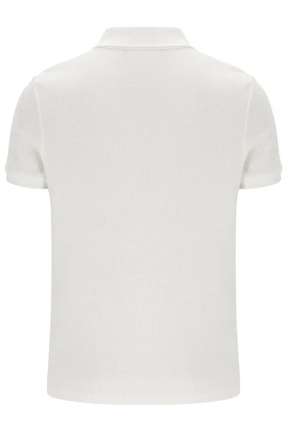 Gardenia Benjamin Micro Waffle Polo
