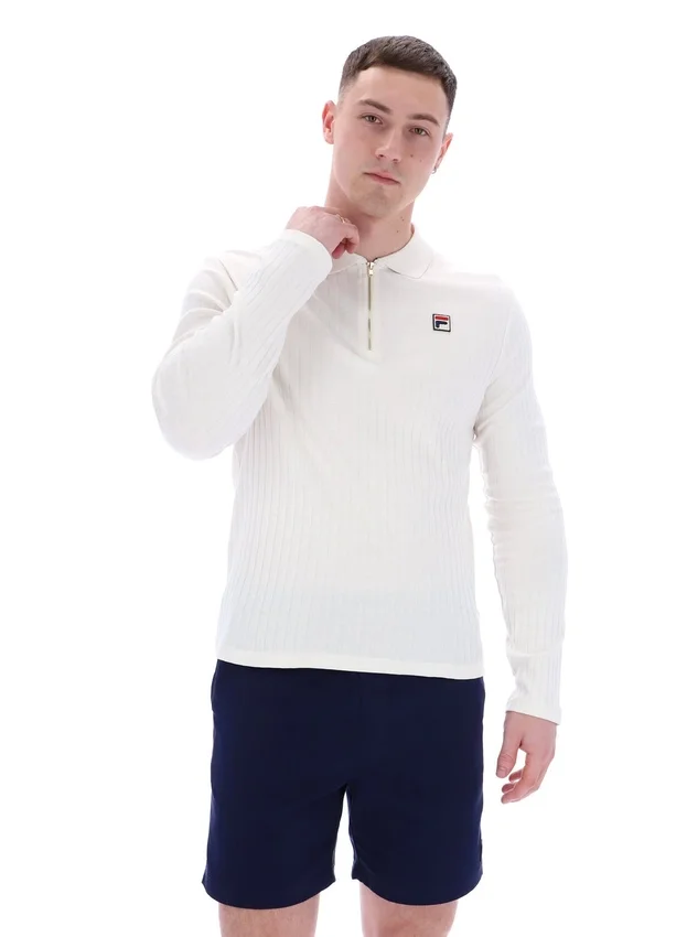 Gardenia Blake Long Sleeve Polo