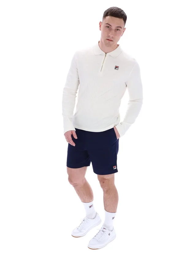 Gardenia Blake Long Sleeve Polo