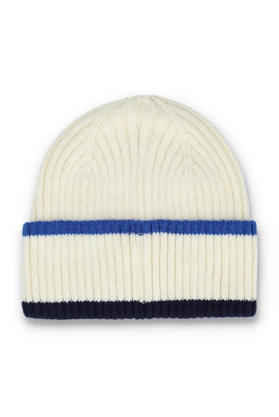 Gardenia Ciro Ribbed Turn-Up Beanie