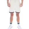 Gardenia Clemente Crochet Knitted Shorts with Contrast Tipping