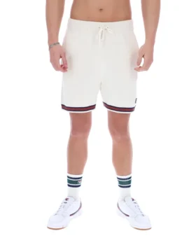 Gardenia Clemente Crochet Knitted Shorts with Contrast Tipping