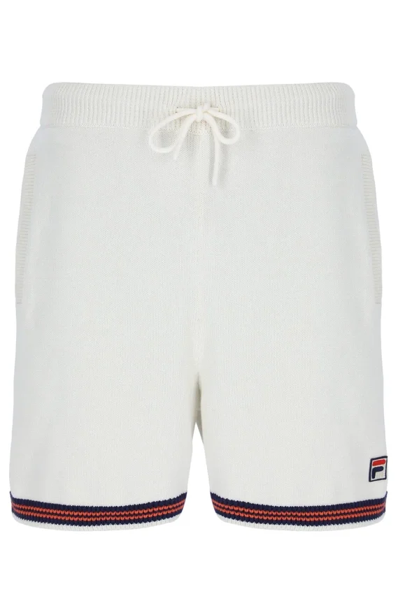 Gardenia Clemente Crochet Knitted Shorts with Contrast Tipping