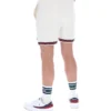 Gardenia Clemente Crochet Knitted Shorts with Contrast Tipping