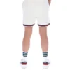 Gardenia Clemente Crochet Knitted Shorts with Contrast Tipping