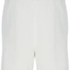 Gardenia Clemente Crochet Knitted Shorts with Contrast Tipping