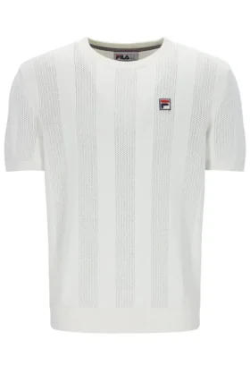 Gardenia Corrado Knitted Panel Tee
