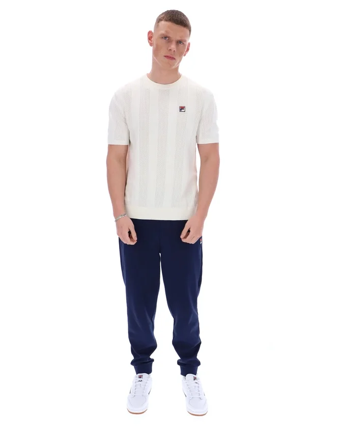 Gardenia Corrado Knitted Panel Tee
